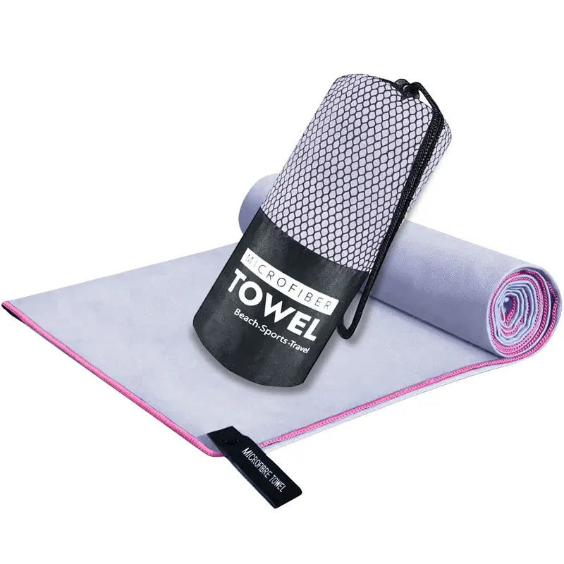 Sandproof Microfiber Fast-Drying Towel  Lightweight Portable  Swim Yoga Gym Beach Travel Sports Essentials