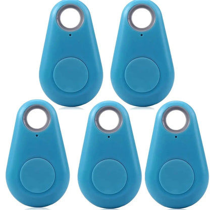5pcs Smart Bluetooth Tracker Key Locator Pet Anti Lost Sensor Device Mini GPS Tracker For Kid Car Pets Wallets Luggage Suitcases