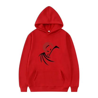 Bat anime printed men's hoodie high-quality casual and fashionable hoodie versatile Y2K trendy sweatshirt