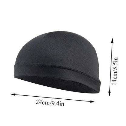 New Mesh Breathable Brimless Melon Skin Hat Summer Ultra-Light Adjustable Docker Beanies Hat Outdoor Hip Hop Sailor Landlord Cap