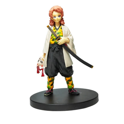 Anime Figure Demon Slayer Figures Kimetsu No Yaiba Doll Tanjiro Nezuko Zenitsu Figurine Inosuke Warrior Action Figure Model Toys