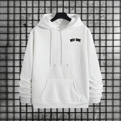 2025 Hot Sale Mens Sportswear 2pcs Set Hoodie and Sweatpants Autumn Winter Daily Casual Sporty Jogging Suit Urban Fashion Outfit