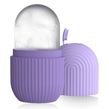 Silicone Ice Cube Trays Facial Eye Roller Ice Ball Beauty Face Lifting Massager Contouring Reduce Acne Skin Care Tool Reusable
