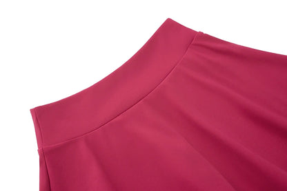 Women Summer Tennis Skirt Solid Color 2 In 1 Pocket Running Skirt Breathable Quick Dry Gym Shorts Female Workout Clothes