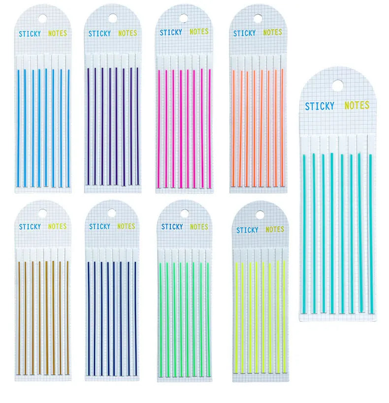 160 Sheets Transparent waterproof Mark Line Index Memo Pad Sticky Notepads Paper Sticker Notes School Supplies Stationery