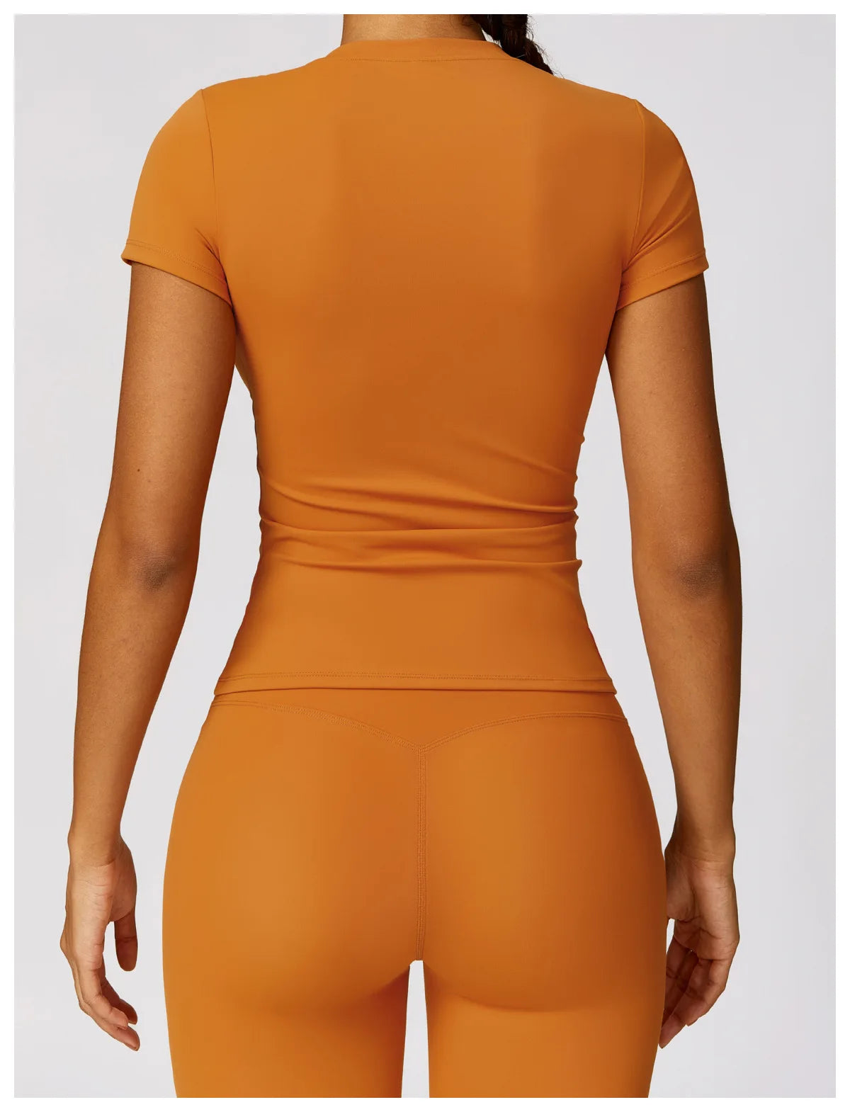 Women Yoga Top - Seamless Sport Shirt | Breathable Short Sleeve Gym Tee