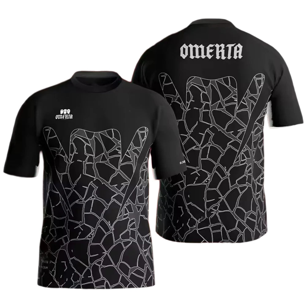 Mens Breathable Jersey Summer Sports Shirt - Lightweight Round Neck T-Shirt