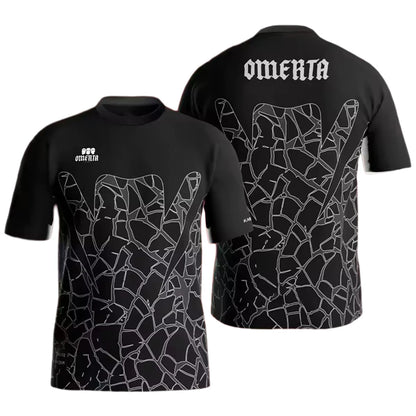 Mens Breathable Jersey Summer Sports Shirt - Lightweight Round Neck T-Shirt