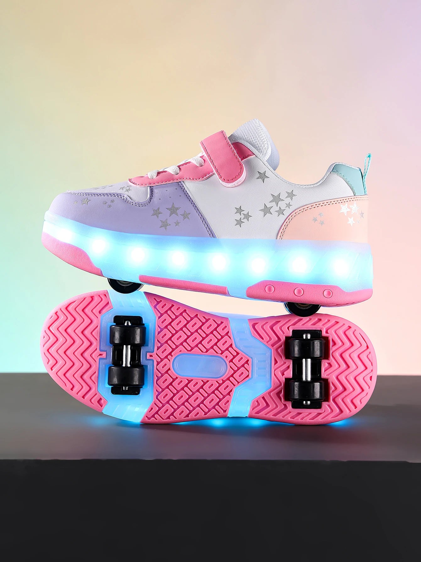 Upgraded fashionable children's and teenagers' walking shoes enhance stability, detachable dual-use sports