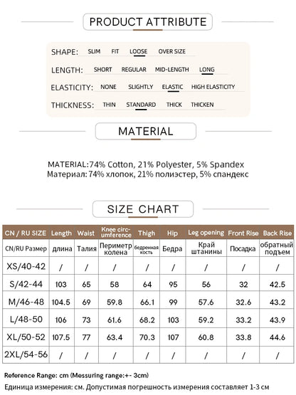 Amii Cotton Pants For Woman 2026 Autumn New Adjustable Rubber Band Waist Casual Pants Long Wide Leg Knit Women Trousers 12641040