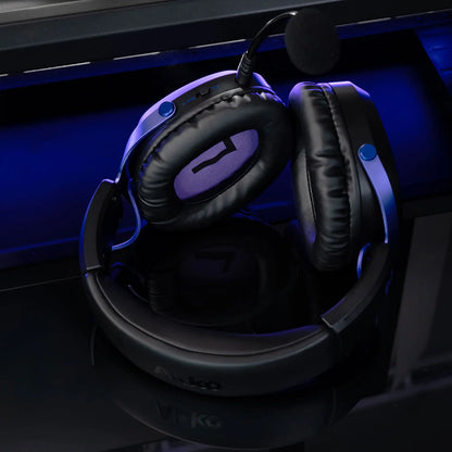 Akko GH300 Gaming Wireless Headphone with Mic Over-Ear Headset 7.1 Virtual Surround Sound Quad-Mode Head-mounted for Music Game