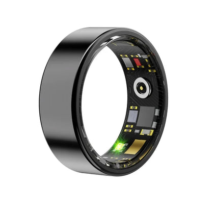 For XIAOMI SAMSUNG Smart Ring Men Women Heart Rate Blood Oxygen Monitor IP68 & 5ATM Waterproof Smartring Multi-sport Mode