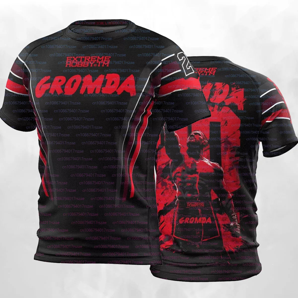 MMA Team Jersey - Breathable Short Sleeve Boxing Game Shirt With 3D Print Sportswear