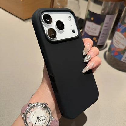 For Magsafe Magnetic Liquid Silicone Case For iPhone 17 16 15 14 13 Pro Max 17Pro Air 16Pro Wireless Charge Soft Cases Cover