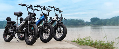 Cybervelo 20" Step-Thru Commuter, 1500W Peak 20ah Battery 80 Miles Long Range E-bike, 7-Speed Shift Adult Electric Bike EK12 EK8