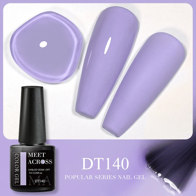 Pink Dried Flower Gel Nail Polish - Natural Flower Fairy Art Soak Off UVLED Varnish