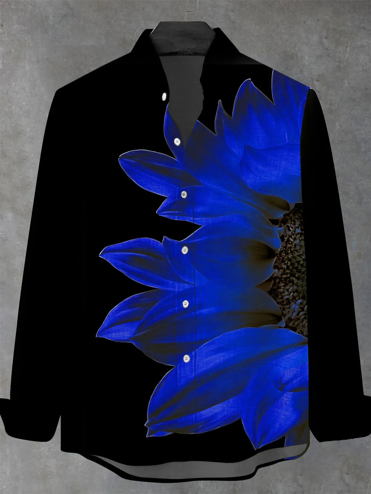 Men's shirts, button down shirts, casual shirts, spring and summer, printed long sleeves, daily, fashionable, comfortable