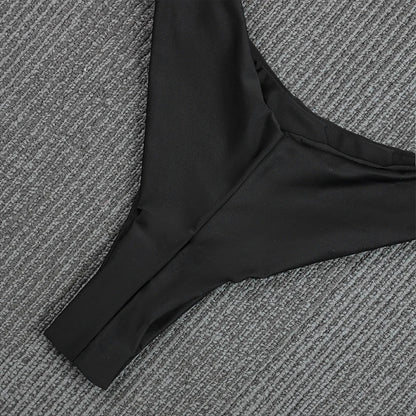 Push Up Swimwear - Sexy Brazilian Bikini Set With High Waist Two Piece Bathing Suit