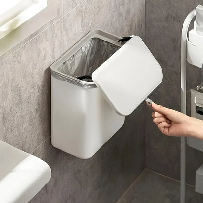 Wall-Mounted Trash Bin - Space-Saving Kitchen Garbage Storage