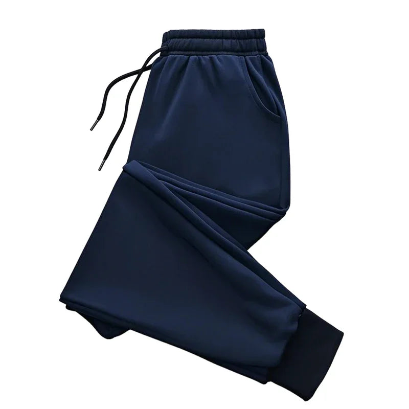 Men Sweatpants High Quality Drawstring Solid Color Jogger Pants All Season Home Outdoor Casual Sport Trousers 2025 Men's Clothes