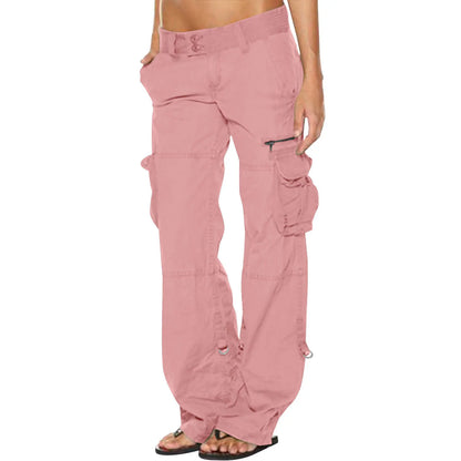 Women's New Spring and Autumn European and American Fashion Classic Street Trend Daily Retro French Wide Leg Work Pants