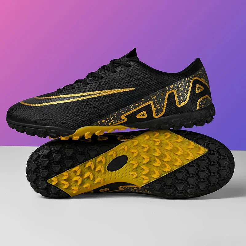 Men Soccer Shoes - Breathable Training Soccer Boots | Rubber Outsole Cleats