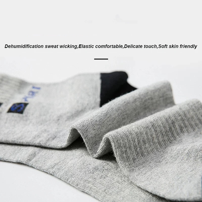 Mens Bamboo Fiber Socks - Breathable Deodorant Sports  Business Socks Size 37-43 - 510 Pairs for AutumnWinter - ZOOMNSTORE