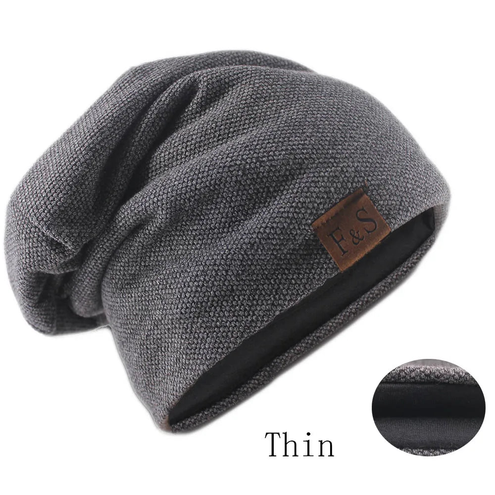 Knitted Beanie Hat – Fashion Bonnet Soft Turban Hip Hop Beanie For Men Women