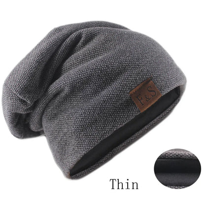 Knitted Beanie Hat – Fashion Bonnet Soft Turban Hip Hop Beanie For Men Women