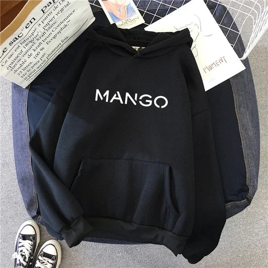 2025 New Arrival Woman Hooded Sweatshirt Urban Casual Fashion Long Sleeve Pullover Female Home Outdoor Comfort Loose Warm Hoodie