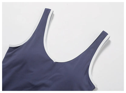 Yoga Workout Set – High Waist Leggings & Sports Bra Outfit | Breathable Fitness Sportswear