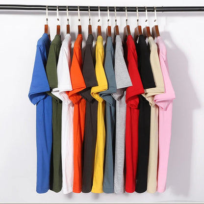 Men's High Quality Cotton Blend Funny Dinosaur Print T Shirt Loose O-neck Men Tshirt Short Sleeve T-shirt Male Tees Tops