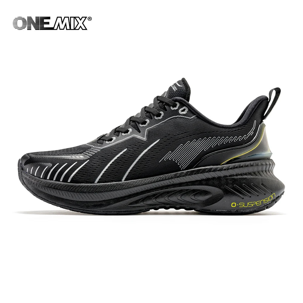 White Running Shoes - Air Cushion Sneakers With ForMotion Technology | Breathable Mesh Design