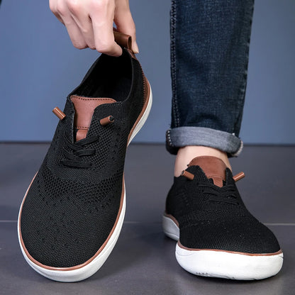 Men's wide shoes, large size casual shoes, suitable for people with fat feet wide feet, soft and light walking shoes