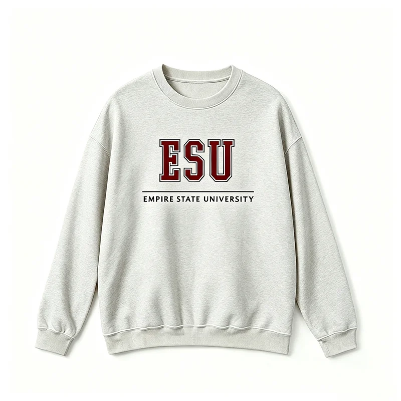 ESU Empire State University Hoodie Sweatshirt Tom Holland Brand New Day Merch Peter Hoodies Unisex Spring and Summer Long Sleeve