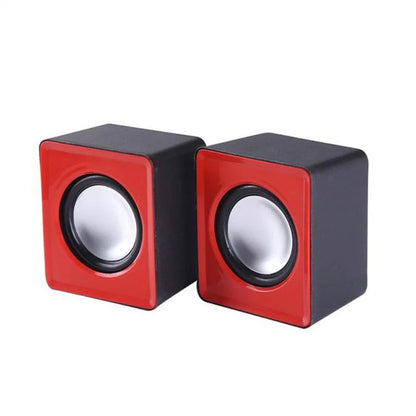 PC Speaker - Portable USB Powered Mini Desktop Speaker With Adjustable Volume