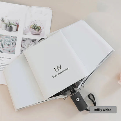 The portable automatic umbrella is sturdy and durable, suitable for various weather conditions zwq