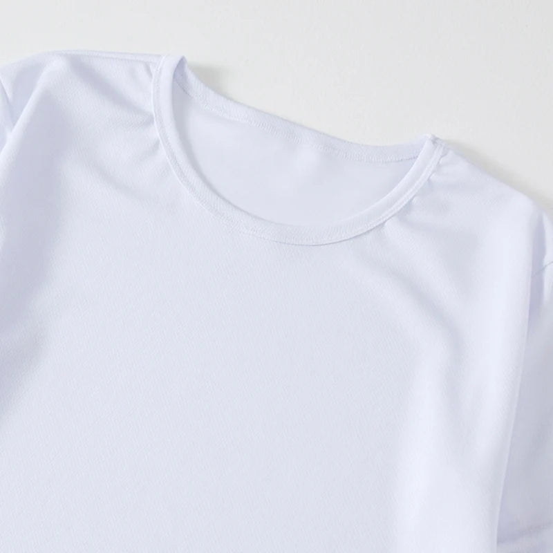 1/4piece Spring/Summer Youth Plus Size 13-16 Years Old Quick Drying Sports Short Sleeved T-shirt Versatile Top For Boys And Girl
