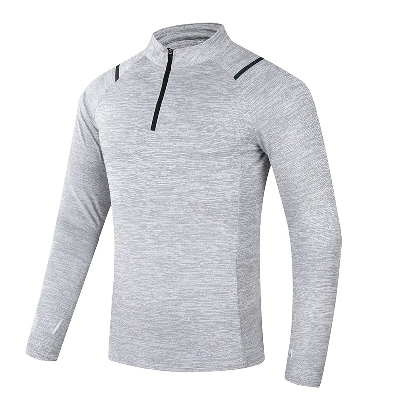 Unisex Long Sleeve Shirt - Breathable Fitness Top With Anti Sweat Technology