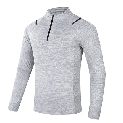 Unisex Long Sleeve Shirt - Breathable Fitness Top With Anti Sweat Technology
