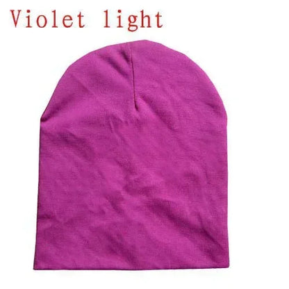 Hip Hop Baby Hat  Scarf Set - Cotton Toddler Cap for Boys  Girls Winter Warm Solid Color