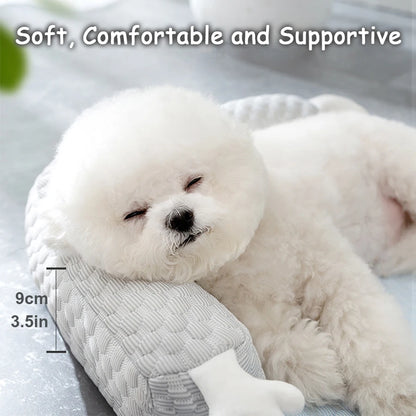 Dog Cool Mat Big-eyed Monster Breathable Mat for Small To Large Puppies/Cats Washable Pets Cool Bed Dog/Cat Cool Nest Summer