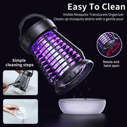 Electric Mosquito Lamp USB Charging Two-In-One Portable Mosquitoes Household portable outdoor electric shock mosquito killer