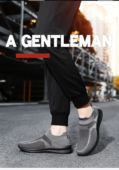 Men Sneakers Shoes For Men Lightweight Tenis Comfortable Mesh Breathable Casual Shoes Outdoor Walking Gym Shoes Size 39-46
