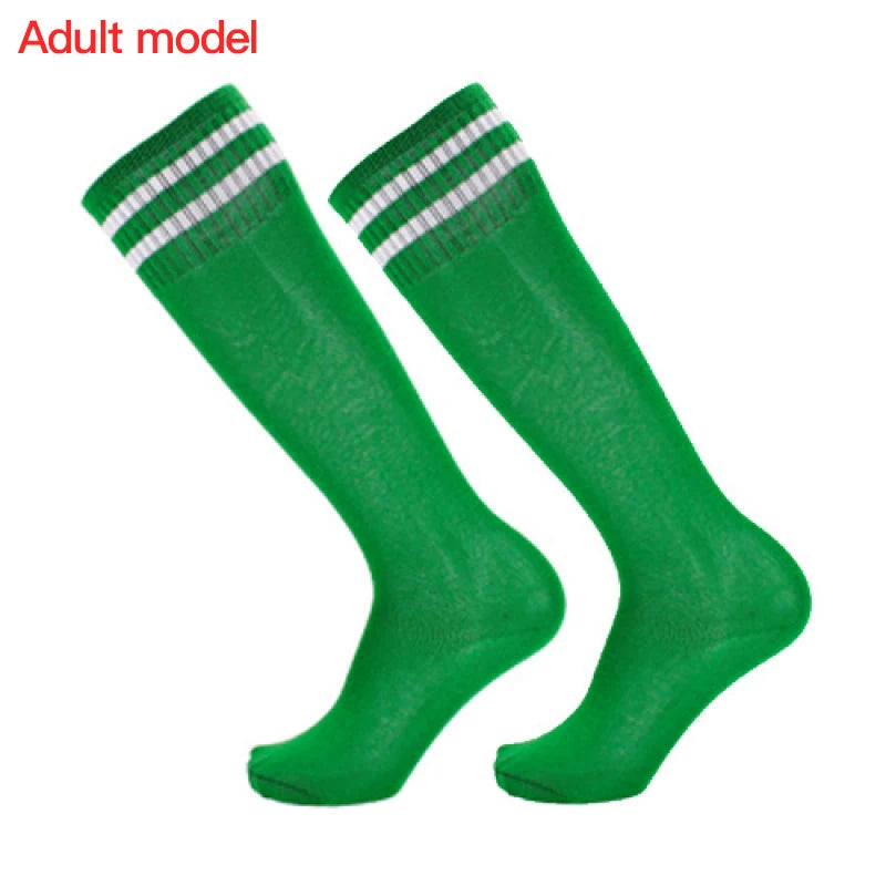 Adult Football Socks Hit Color Wear-resistant Children Kids Sport Long Socks Over Knee High Baseball Hockey Socks