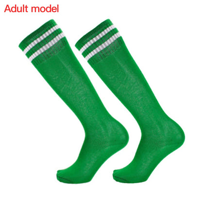 Adult Football Socks Hit Color Wear-resistant Children Kids Sport Long Socks Over Knee High Baseball Hockey Socks