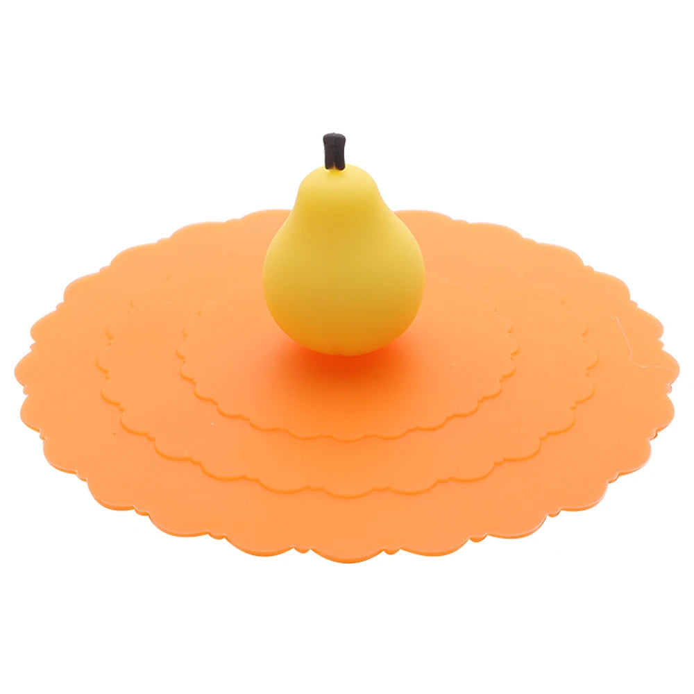 Silicone Cup Lids – Cute 10cm Leakproof Heat-Resistant Mug Covers