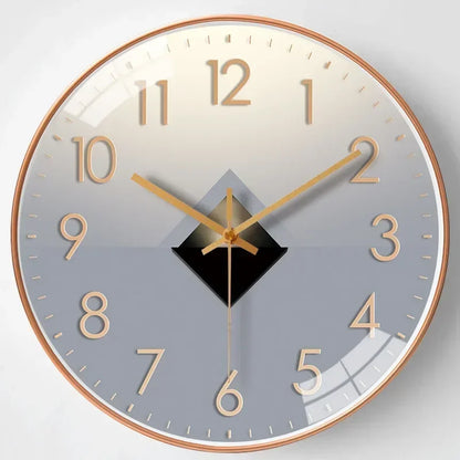 Silent Battery Operated Wall Clock - Non-Ticking Decor for Home  Office