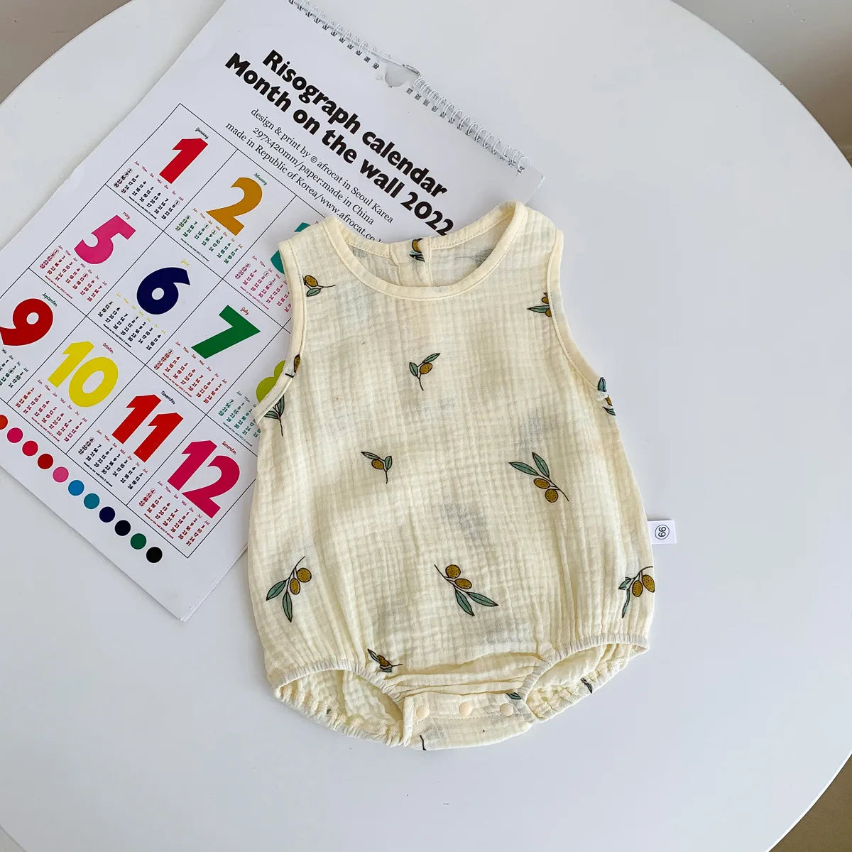 Baby Bodysuits Cotton - Newborn Infant Jumpsuits Unisex Sleeveless Romper Summer Wear
