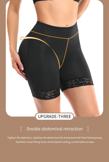 3D Butt Lifter Shorts Padded Hip Enhancer Panties for Instant Curves Seamless Body Shaper Underwear Women Big Booty Enhancement